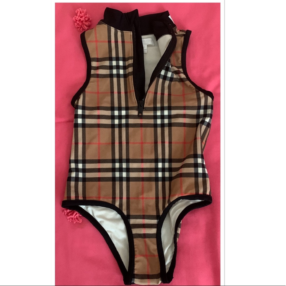 Girl’s Burberry Swim Suit